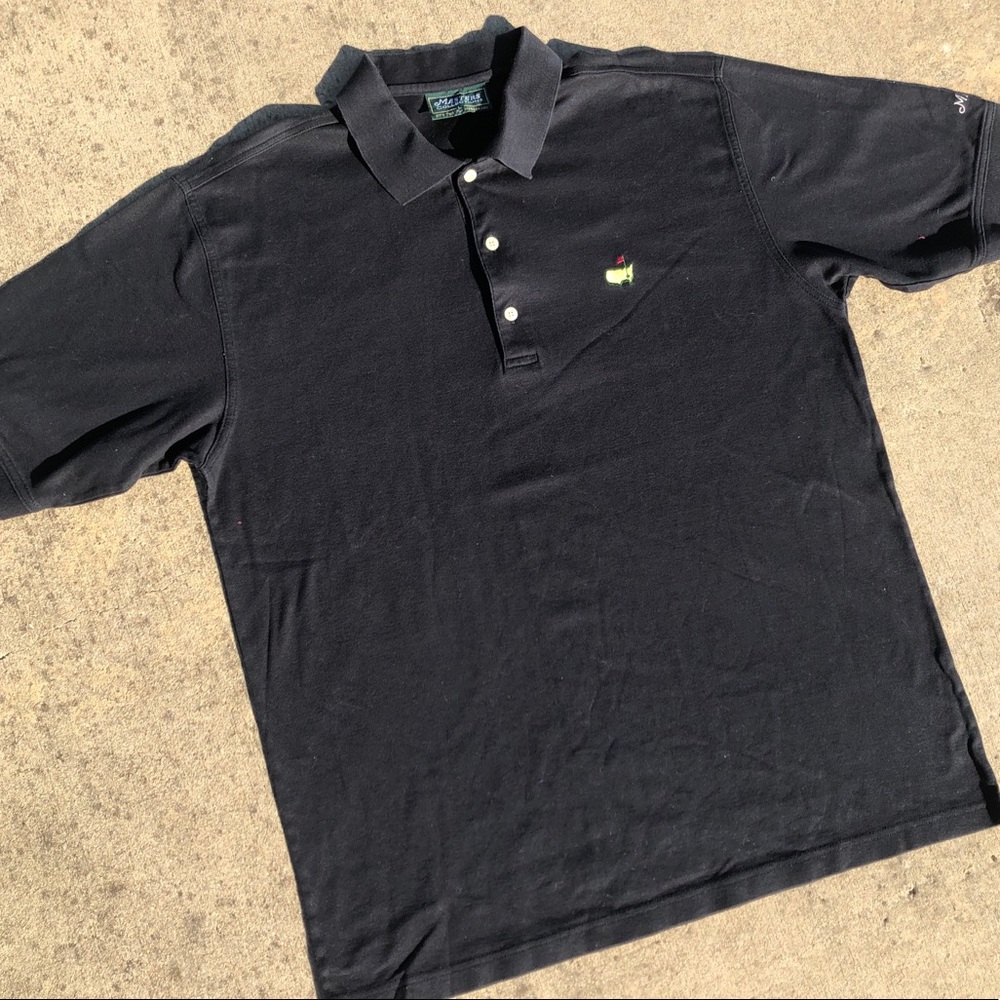 Vintage Masters Golf Polo Shirt L